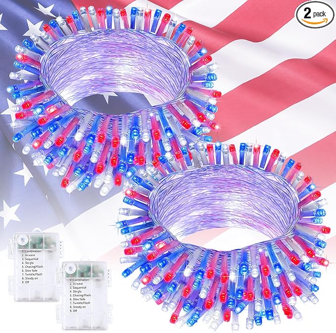 33ft White Outdoor Edison String Lights, Weatherproof