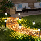 16-Pack Solar Path Lights, Outdoor Yard LED