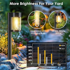 10-Pack Solar Landscape Lights for Garden
