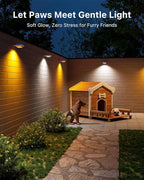 Solar Fence Lights, Waterproof LED