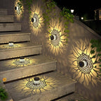 Sleek Solar Patio Lights 2-Pack, LED