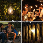 Garden Solar Lantern Set, Elegant Porch Lighting