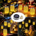 12-Pack LED Patio String Lights, Waterproof Outdoor