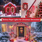 66ft LED Rope Lights, Remote Control Color-Changing