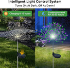 2-Pack Solar Landscape Lights for Garden