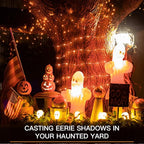 Halloween Fairy Lights, 66ft 200 LED Battery Twinkle Lights