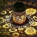 Sunflower Solar Lanterns, Waterproof LED Yard Lights