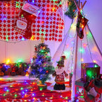 Christmas Fairy Lights 2-Pack, 33ft 100 LED Battery Twinkle Lights