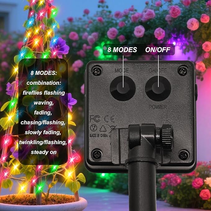200 LED Solar Novelty Garden Lights