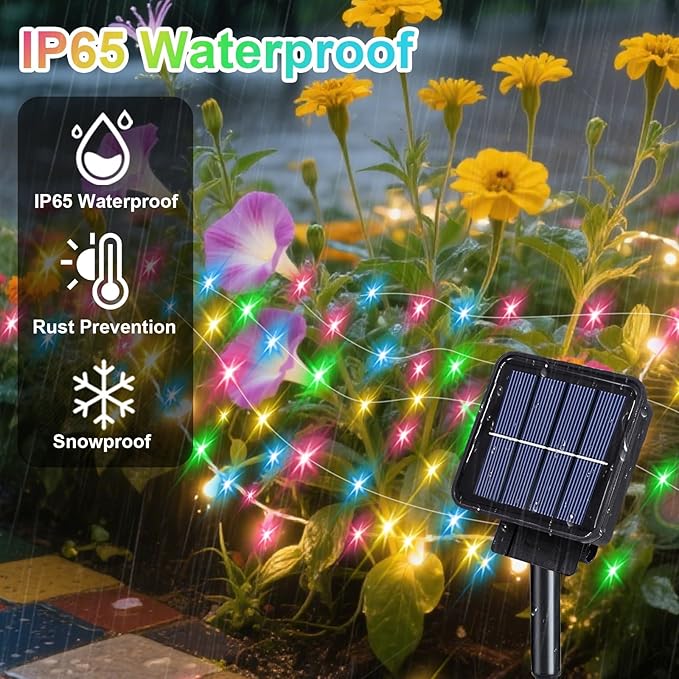 200 LED Solar Novelty Garden Lights