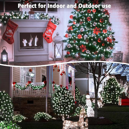 Christmas Fairy Lights 2-Pack, 4ft 50 LED Battery Twinkle Lights