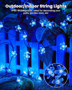 Christmas Fairy Lights 2-Pack, 52ft 120 LED Battery Twinkle Lights