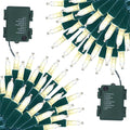 Christmas Twinkle Lights, 16ft Waterproof for Backyard