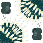 Christmas Twinkle Lights, 16ft Waterproof for Backyard