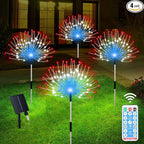 4-Pack Solar Landscape Lights for Walkway