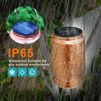 Hummingbird Solar Lanterns, Waterproof LED Garden Lights
