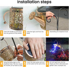 2-Pack LED Solar Novelty Garden Lights