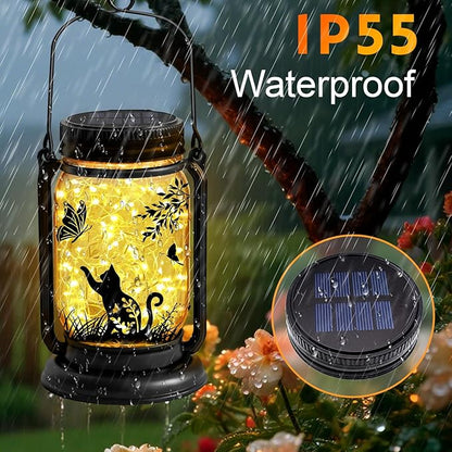 2 Pack Solar Light Replacement Top, Replacement Solar Light Parts for Mason Jar Lantern,Outdoor Decorative Waterproof Table Fairy Lights for Patio Yard Lawn Tree
