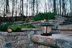 Solar Gutter Lights, Bronze Waterproof LED