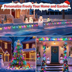 C9 Christmas Pathway Lights, 30ft 9 LED