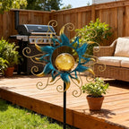 Blue Solar Pathway Lights, Garden LED
