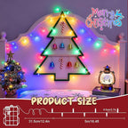 2-Pack 30 LED Christmas Twinkle Lights, 8ft Waterproof for Backyard