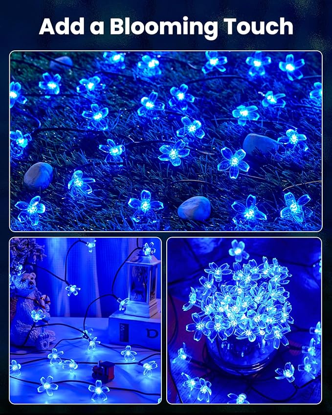 Christmas String Lights, 60 LED Waterproof Twinkle Lights