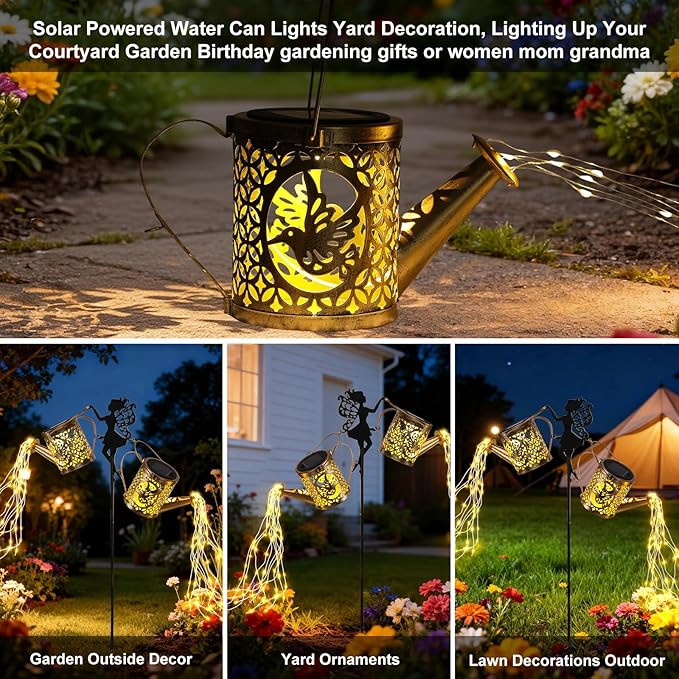 Solar Garden Garden Statue Light, Outdoor Decor