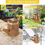 Solar Sunflower Garden Statue Light, Outdoor Decor