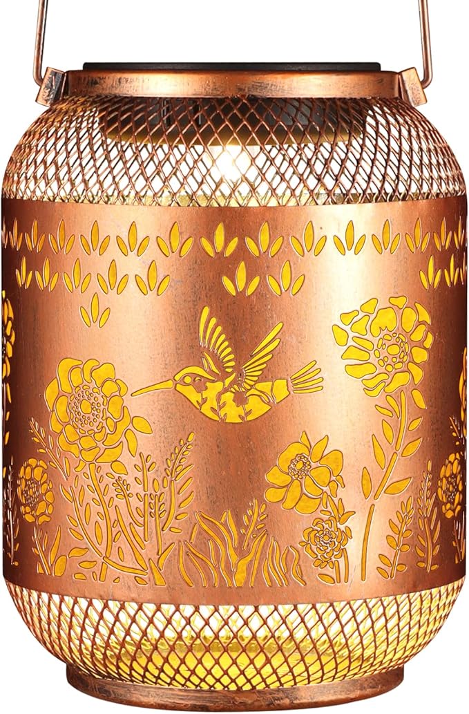 Charming Butterfly Solar Lanterns for Backyard, Waterproof LED