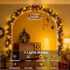 33ft Christmas LED String Lights, Waterproof Timer Lights