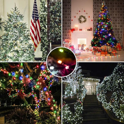 Christmas Fairy Lights, 279ft 800 LED Battery Twinkle Lights