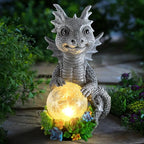 Solar Garden Garden Statue Light, Outdoor Decor