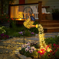Solar Garden Statue Light, Yard Decor