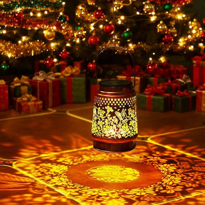 Homemory Solar Lanterns Outdoor Waterproof Hummingbird Lights Garden Decor, Birthday Gifts for Women Mom Grandma, LED Hanging Solar Lights for Yard, Patio, Backyard, Porch, Lawn