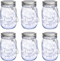 6-Pack Outdoor String Lights, Cool White Waterproof LED
