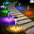 6-Pack IP68 Solar Landscape Lights for Driveway