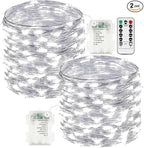 Christmas String Lights, 66ft 200 LED Waterproof Twinkle Lights