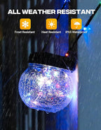 Globe Solar Hanging Lanterns, Decorative Porch Decor