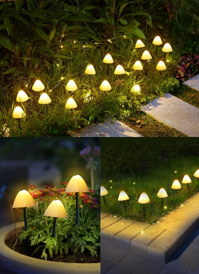 Backyard String Lights, 8ft Weatherproof LED