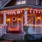 5ft LED Patio String Lights, Waterproof Outdoor