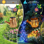 Solar Hummingbird Garden Statue Light, Outdoor Decor