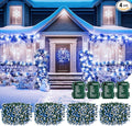 4-Pack 132ft Christmas LED String Lights, Waterproof Timer Lights