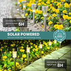 Solar Pathway Lights 24-Pack, Walkway LED