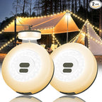 Portable Rechargeable Lantern 2-Pack, Emergency LED