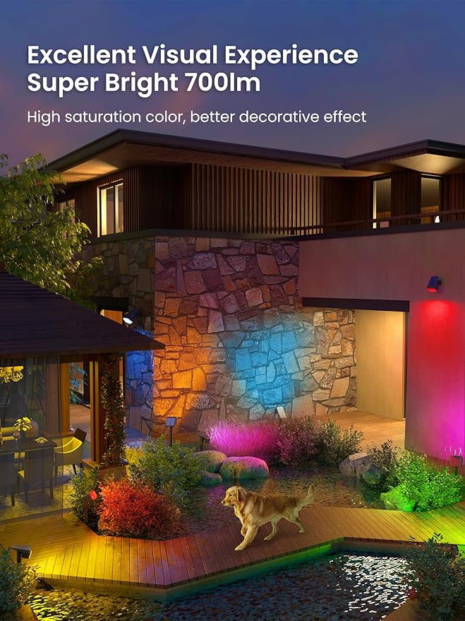 Solar Wall Spotlights, Waterproof