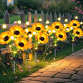 4-Pack Solar Path Lights, Outdoor Walkway LED