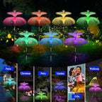 6-Pack Solar Path Lights, Outdoor Driveway LED