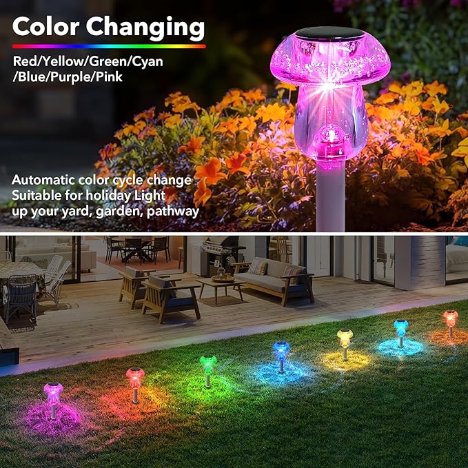 16-Pack Solar Landscape Lights for Yard