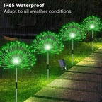 4-Pack Solar Pathway Lights, Waterproof LED Driveway Lights